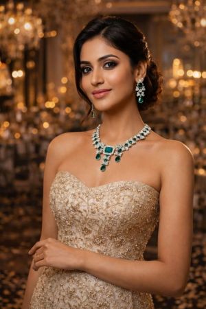 Emerald Bloom Royale Set